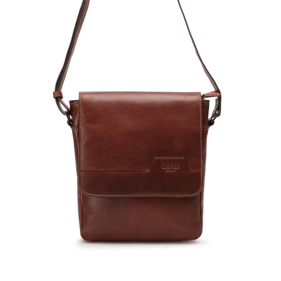 Lefel Martina Cowhide Flap Sling Bag