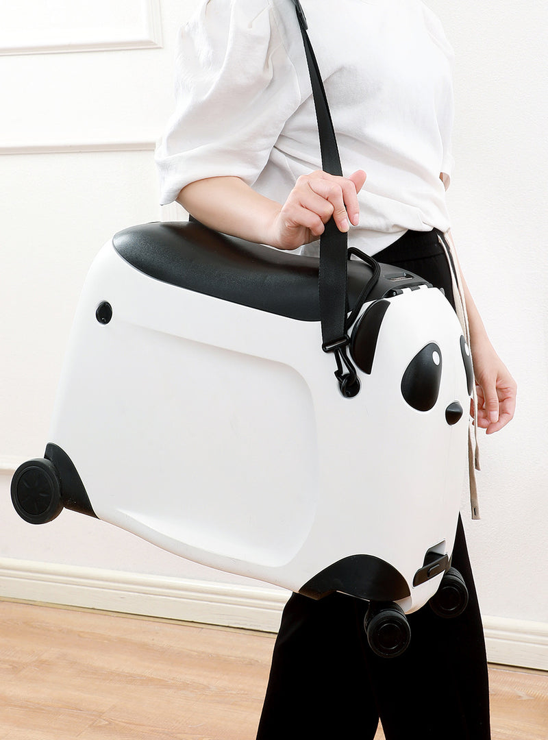Evolution Panda Kids Ride-On Trolley Suitcase