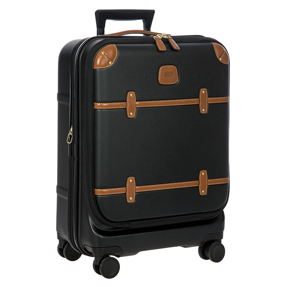 BRIC'S Business Cabin Trolley with Device Compartment and USB Plug-in Bellagio