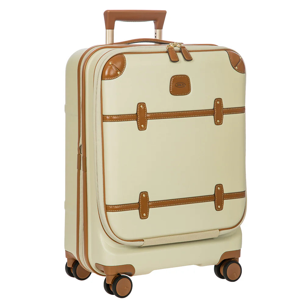 BRIC'S Business Cabin Trolley with Device Compartment and USB Plug-in Bellagio