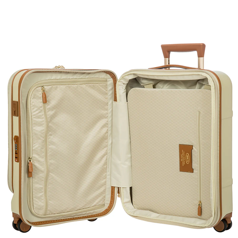 BRIC'S Business Cabin Trolley with Device Compartment and USB Plug-in Bellagio