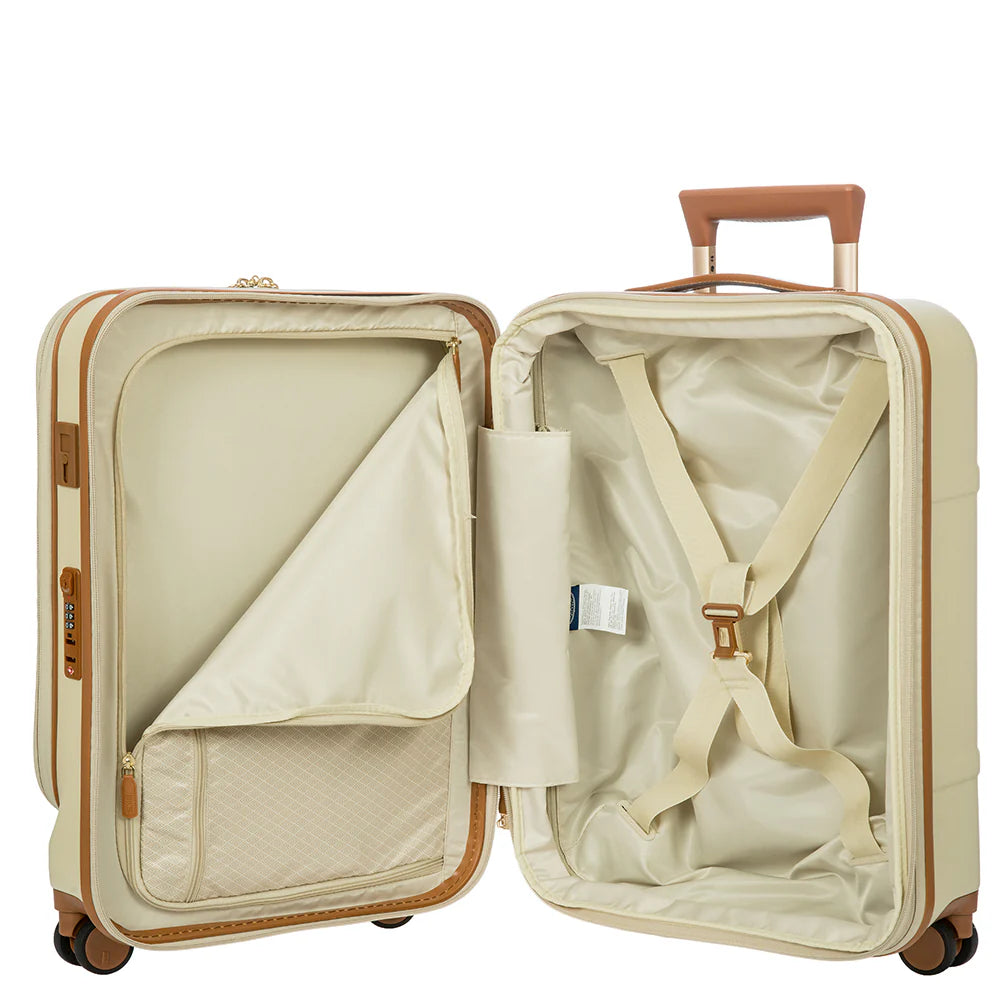BRIC'S Business Cabin Trolley with Device Compartment and USB Plug-in Bellagio