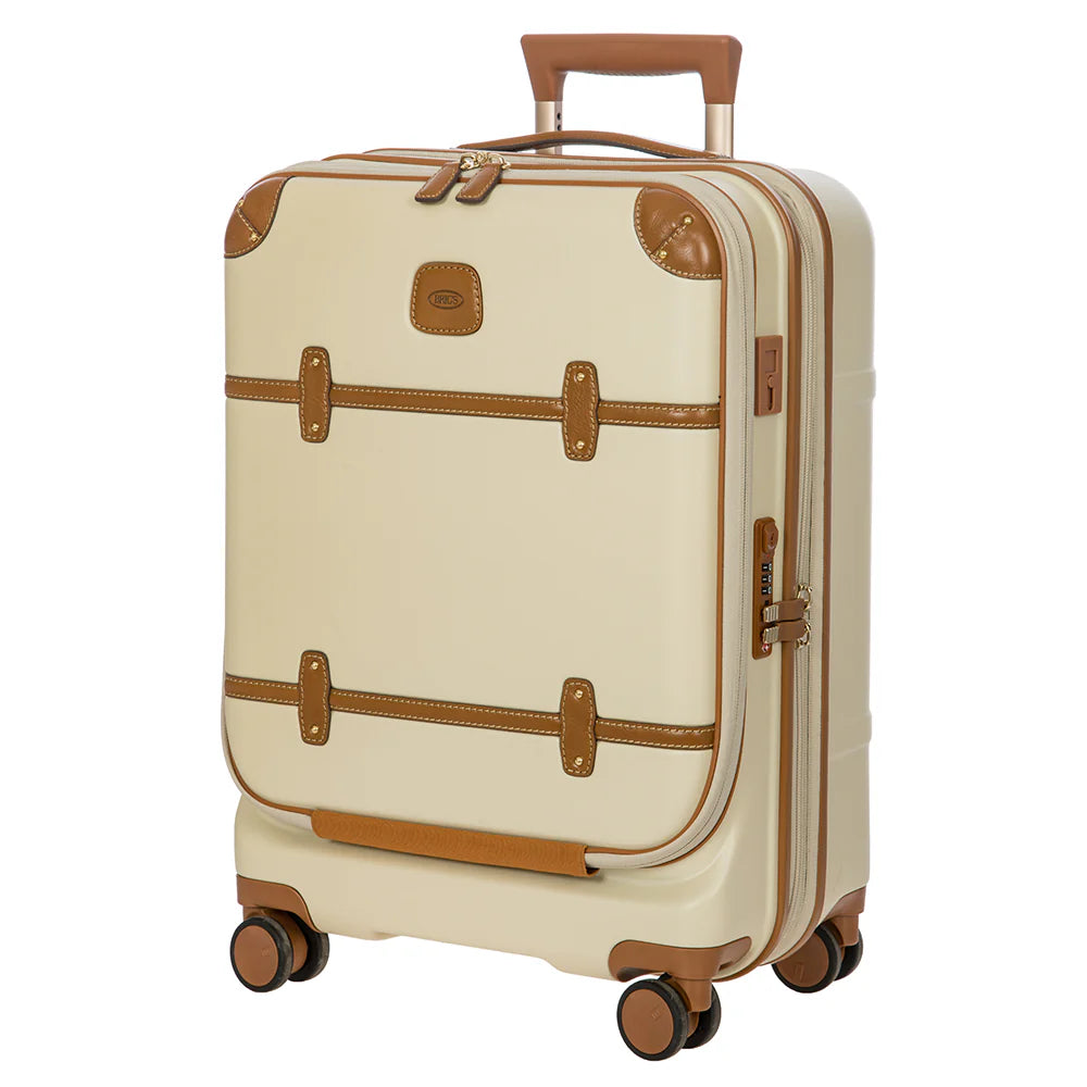 BRIC'S Business Cabin Trolley with Device Compartment and USB Plug-in Bellagio