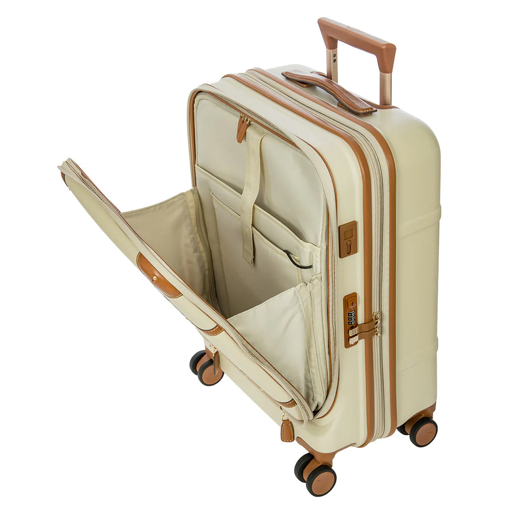 BRIC'S Business Cabin Trolley with Device Compartment and USB Plug-in Bellagio