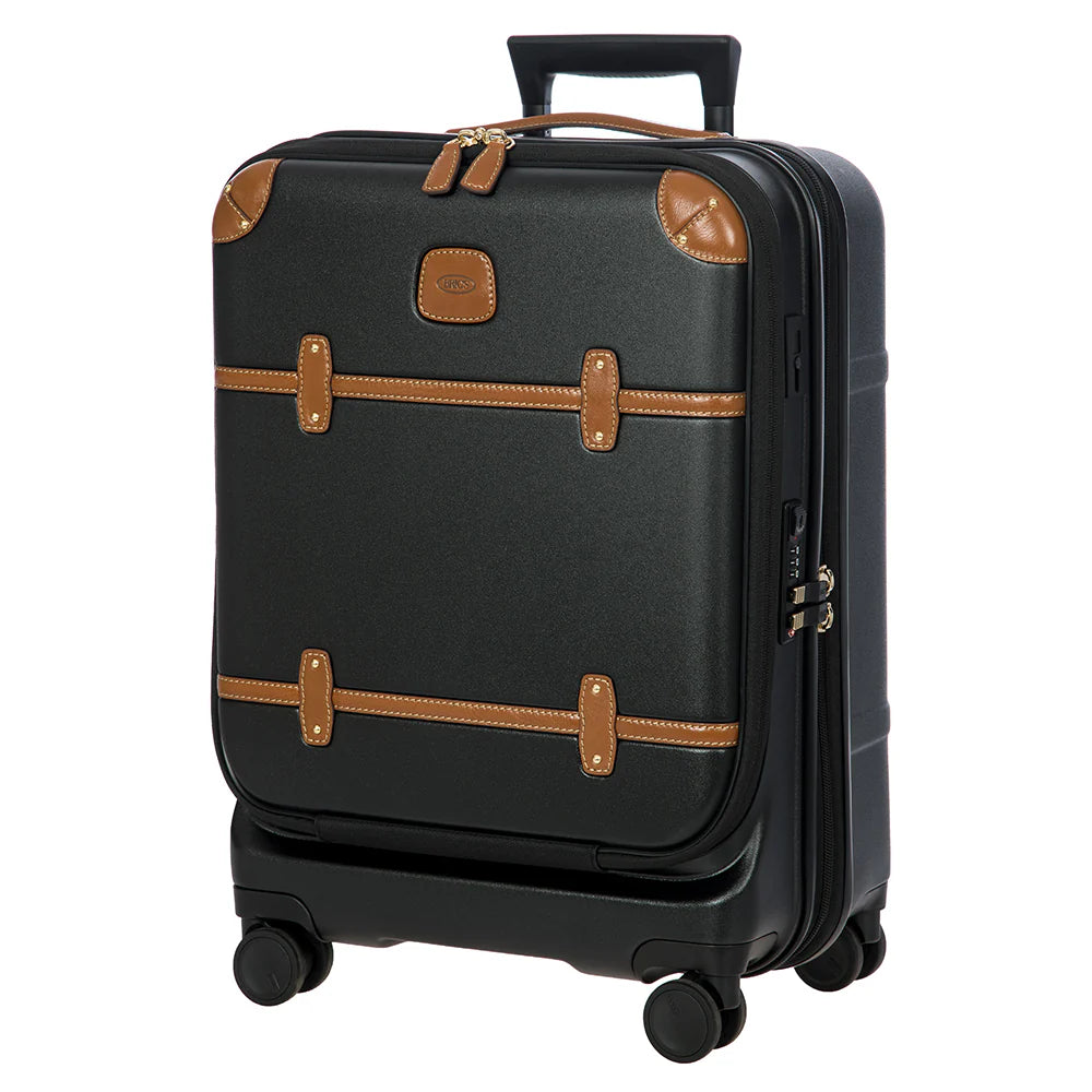 BRIC'S Business Cabin Trolley with Device Compartment and USB Plug-in Bellagio