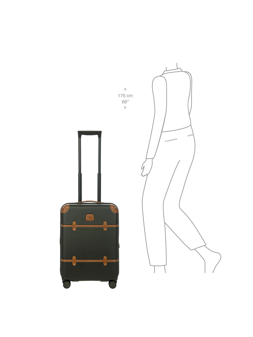 BRIC'S Bellagio 55 cm Cabin Spinner