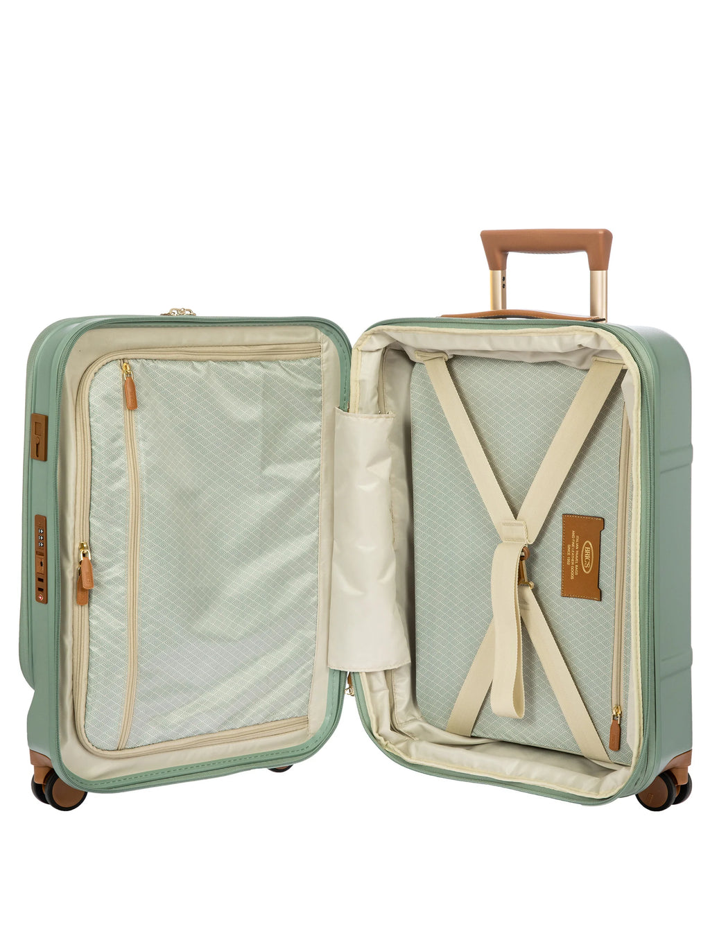 BRIC'S Business Cabin Trolley with Device Compartment and USB Plug-in Bellagio