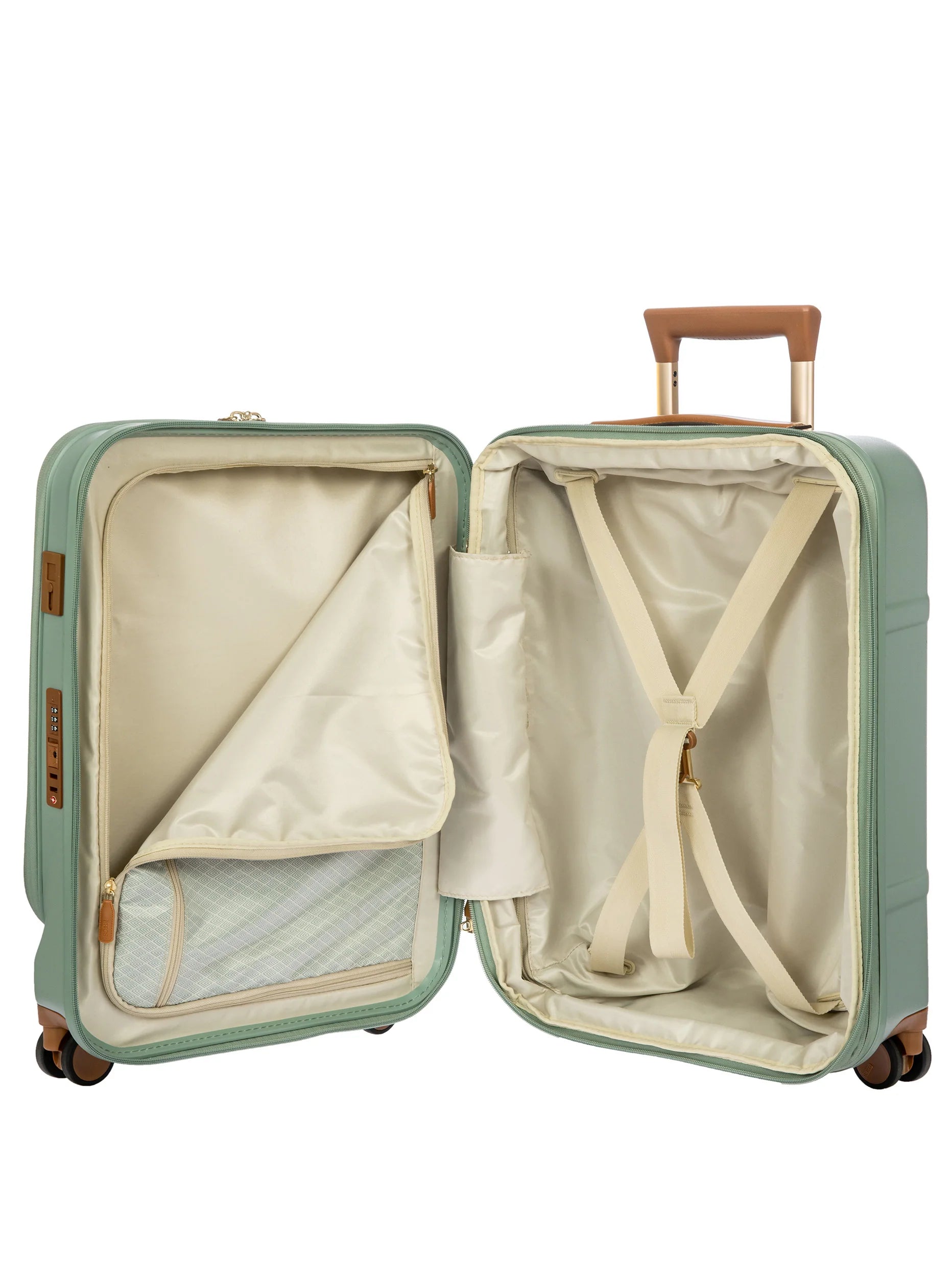 BRIC'S Business Cabin Trolley with Device Compartment and USB Plug-in Bellagio