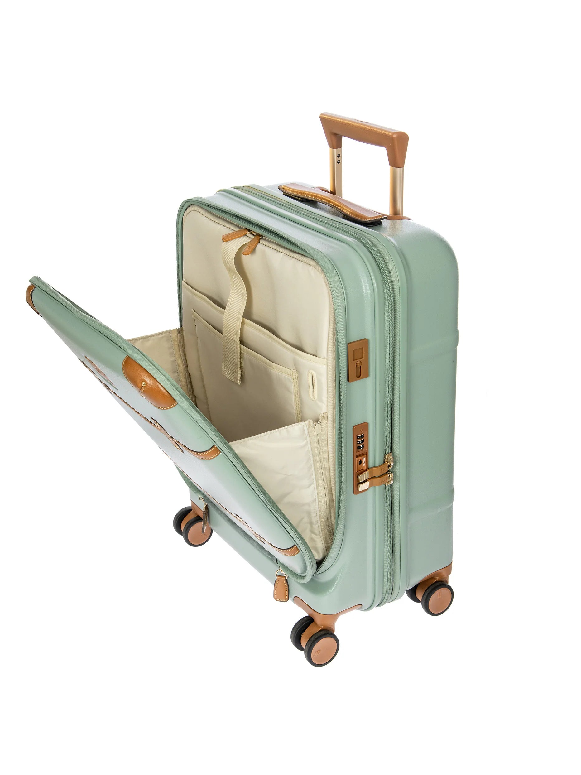 BRIC'S Business Cabin Trolley with Device Compartment and USB Plug-in Bellagio
