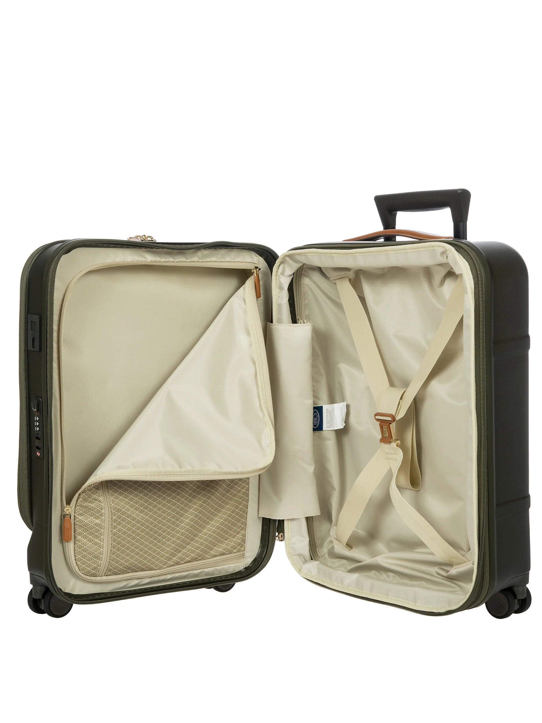 BRIC'S Business Cabin Trolley with Device Compartment and USB Plug-in Bellagio