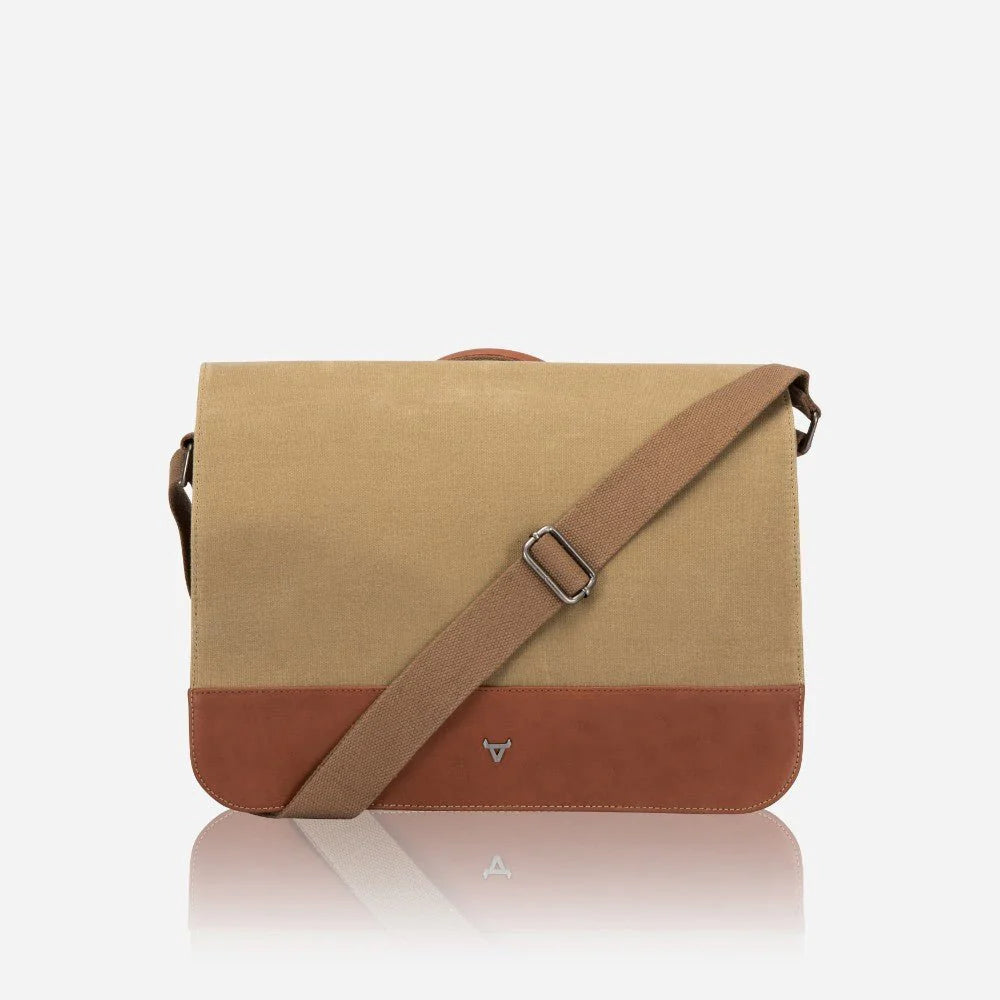 Brando Canvas Messenger Bag