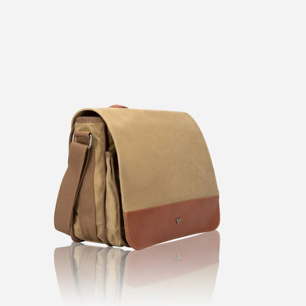 Brando Canvas Messenger Bag