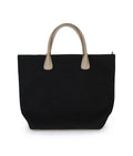 Fenn Canvas Tote with Gold Zip