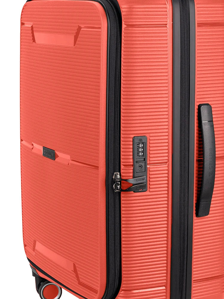 Cellini Ipak Medium 4 Wheel Trolley Case