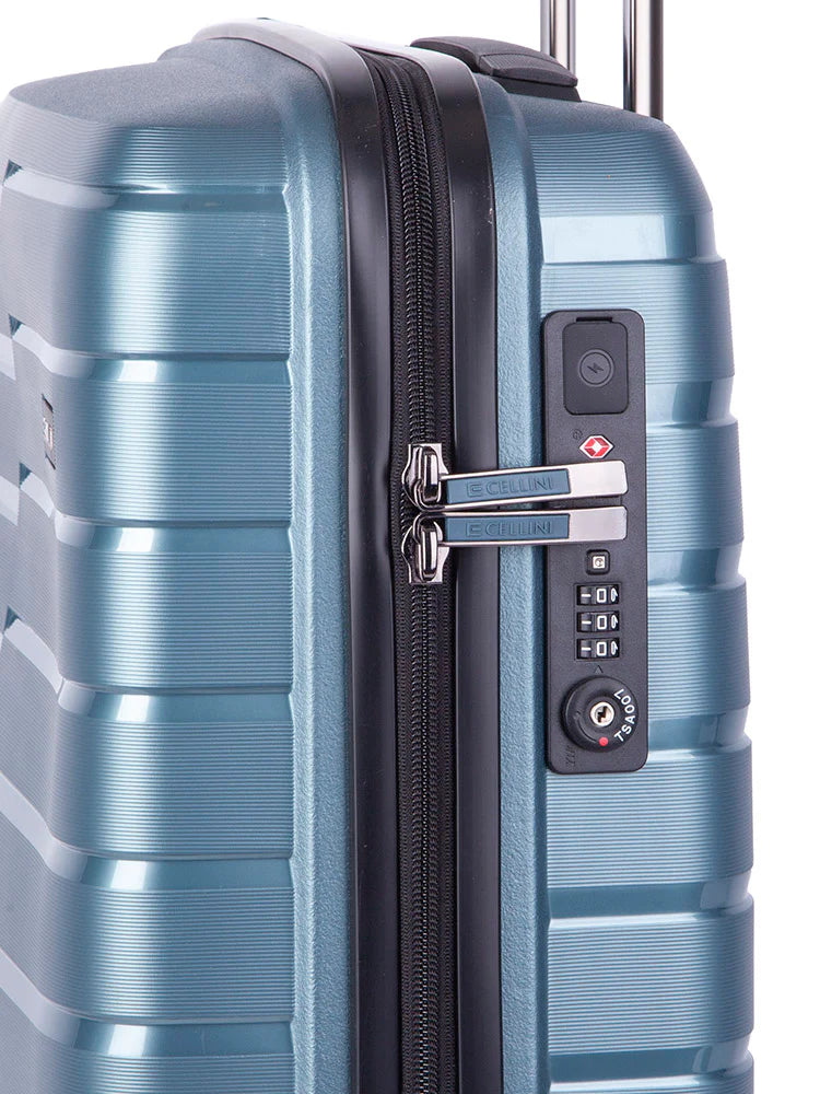 Cellini Microlite 4 Wheel Carry On Trolley