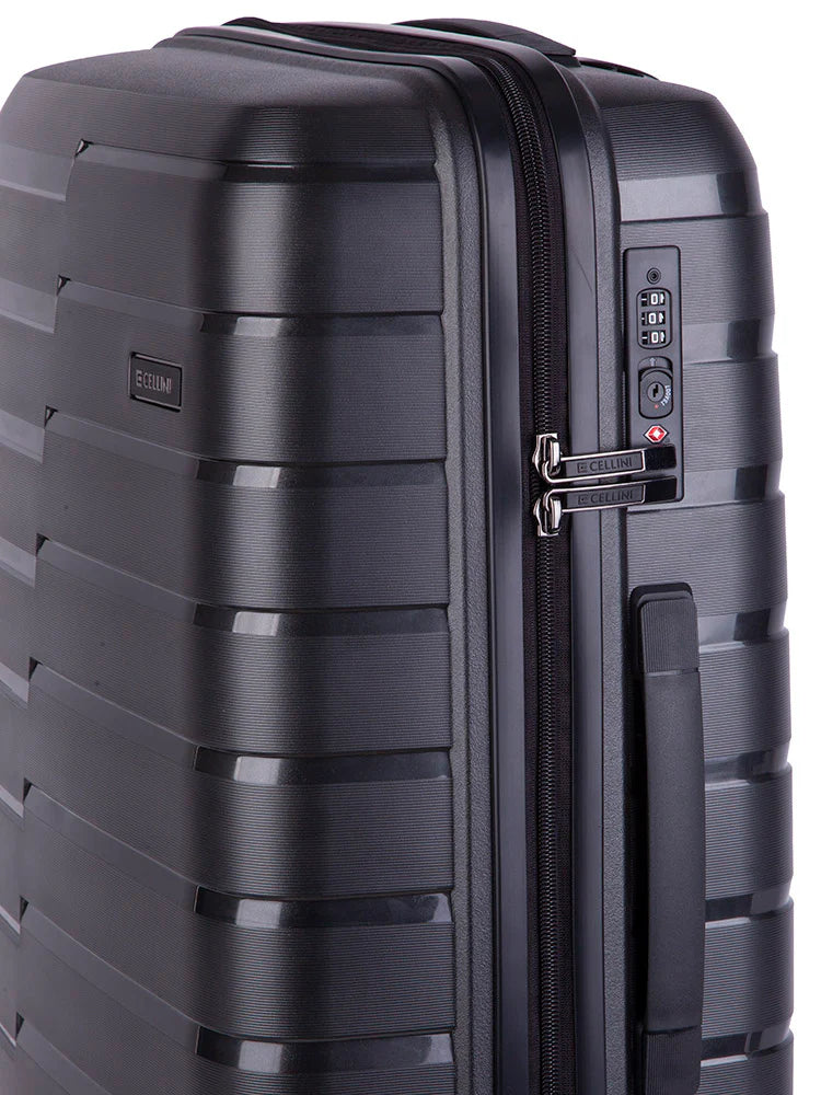 Cellini Microlite Medium 4 Wheel Trolley Case