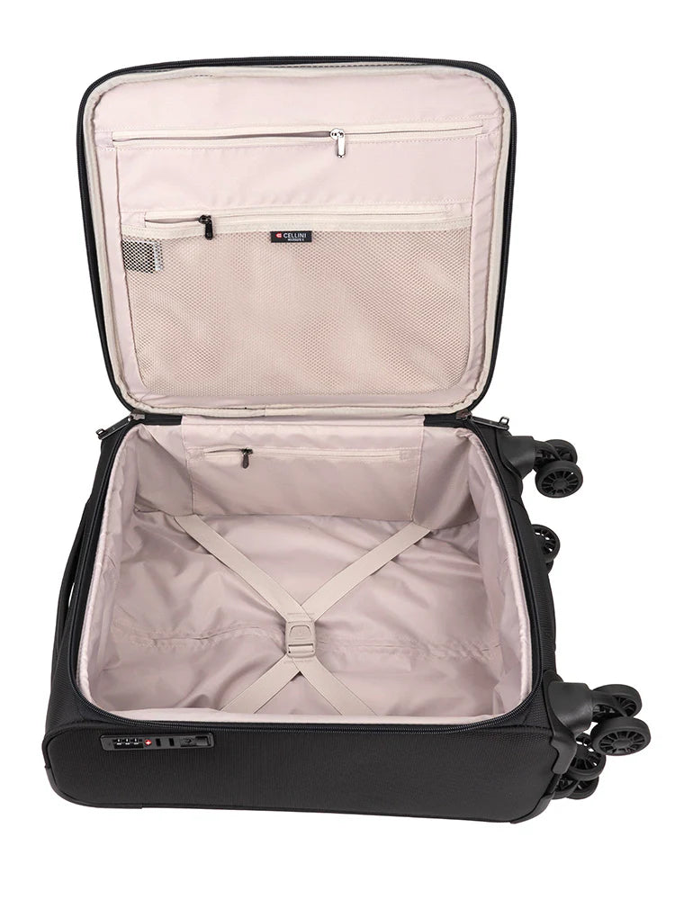 Cellini Microlite S Medium 4 Wheel Trolley Case