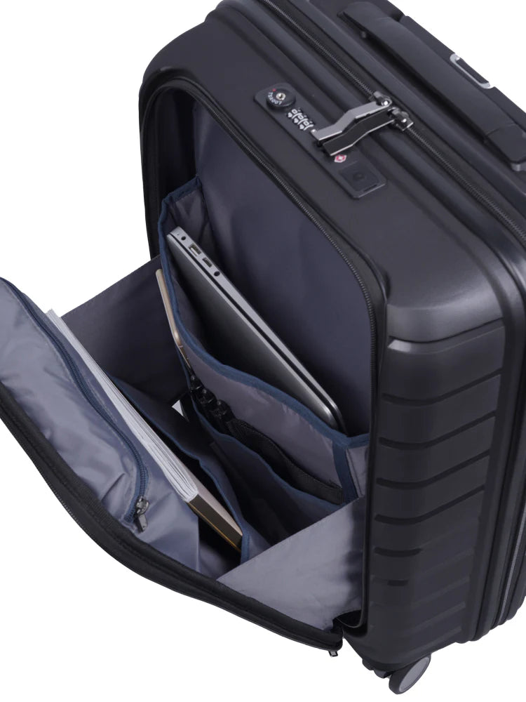 Cellini Microlite Soft Front Opener Trolley Carry On Business Case