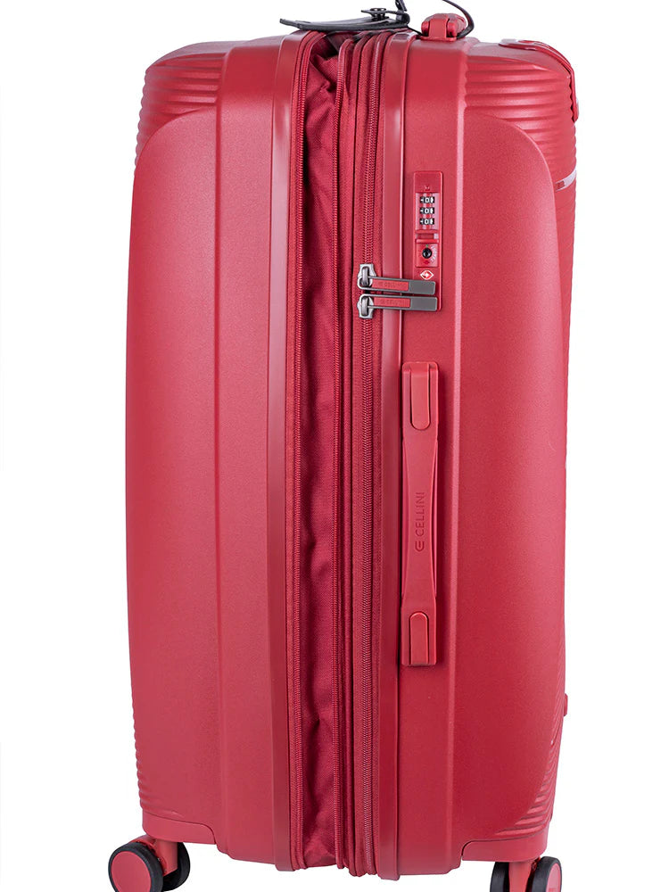 Cellini Qwest Medium 4 Wheel Trolley Case