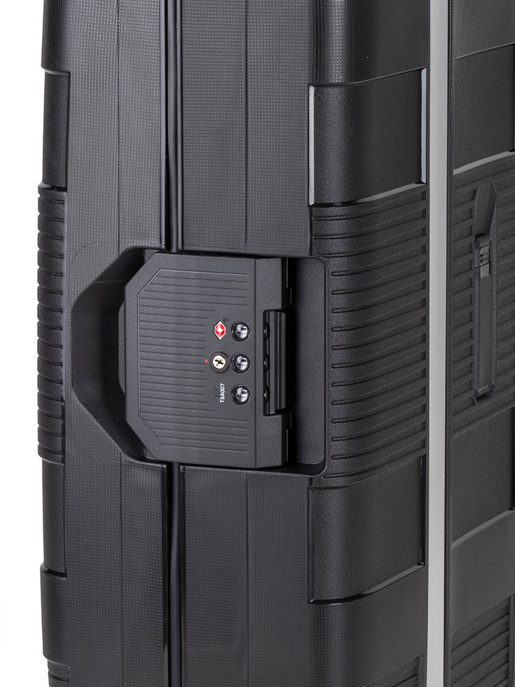 Cellini Safetech Zipperless Lock 4 Wheel Carry On Trolley