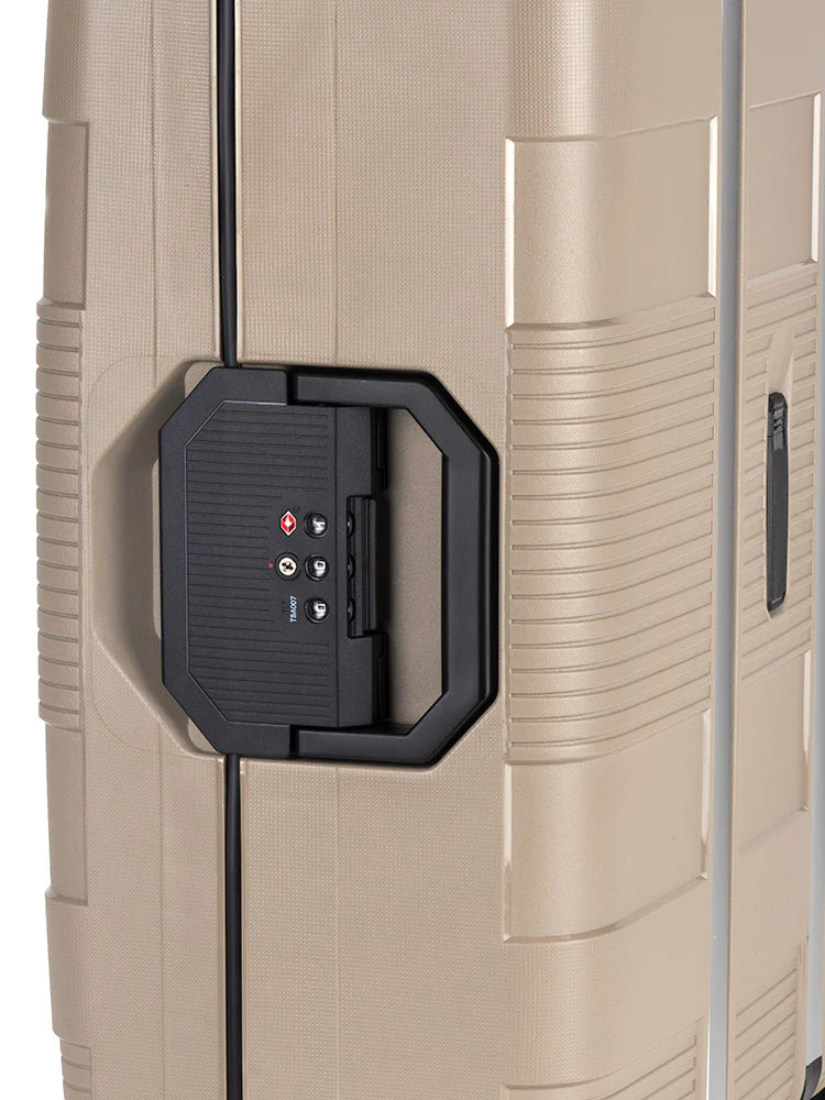 Cellini Safetech Zipperless Lock Medium 4 Wheel Trolley Case