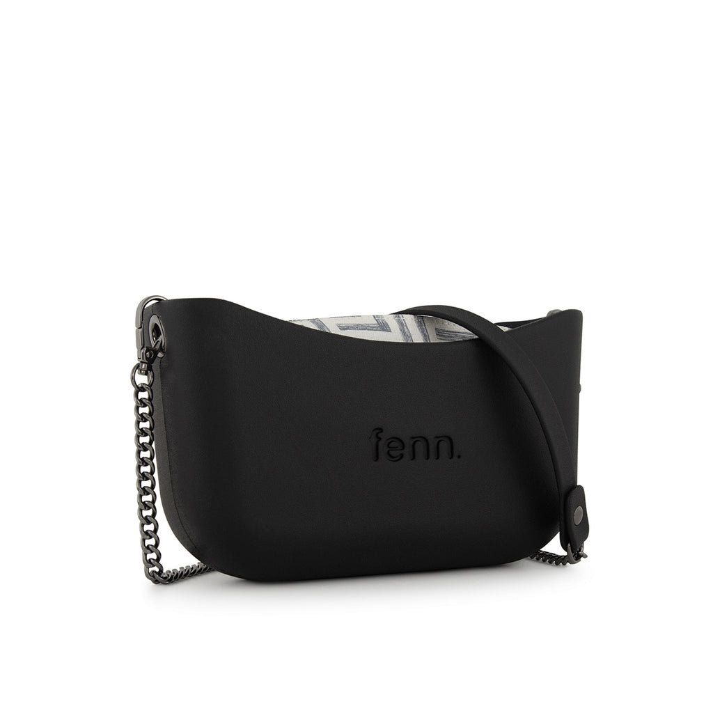 Fenn Classic Collection -Black-Pattern Gun Metal Chain
