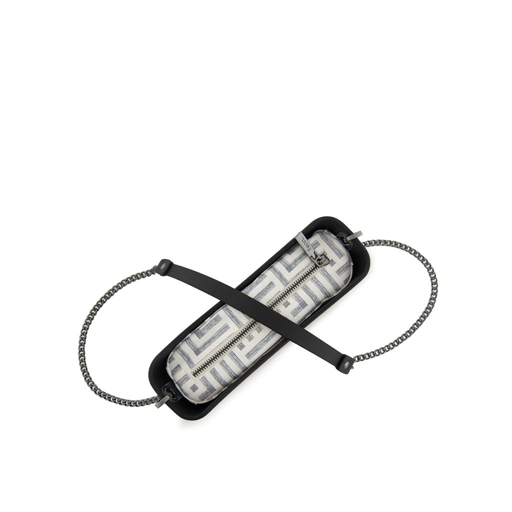 Fenn Classic Collection -Black-Pattern Gun Metal Chain
