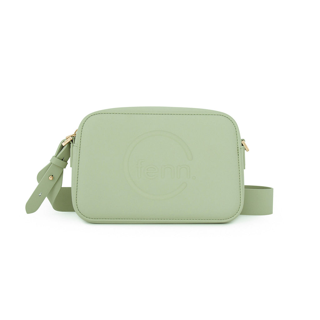 Fenn Crossbody Gold Zip