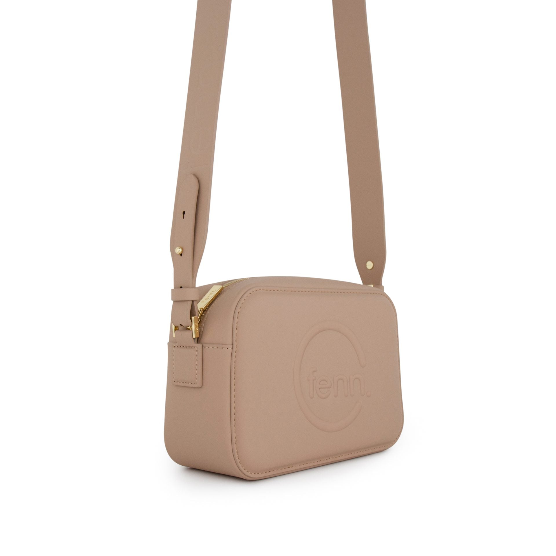 Fenn Crossbody Gold Zip