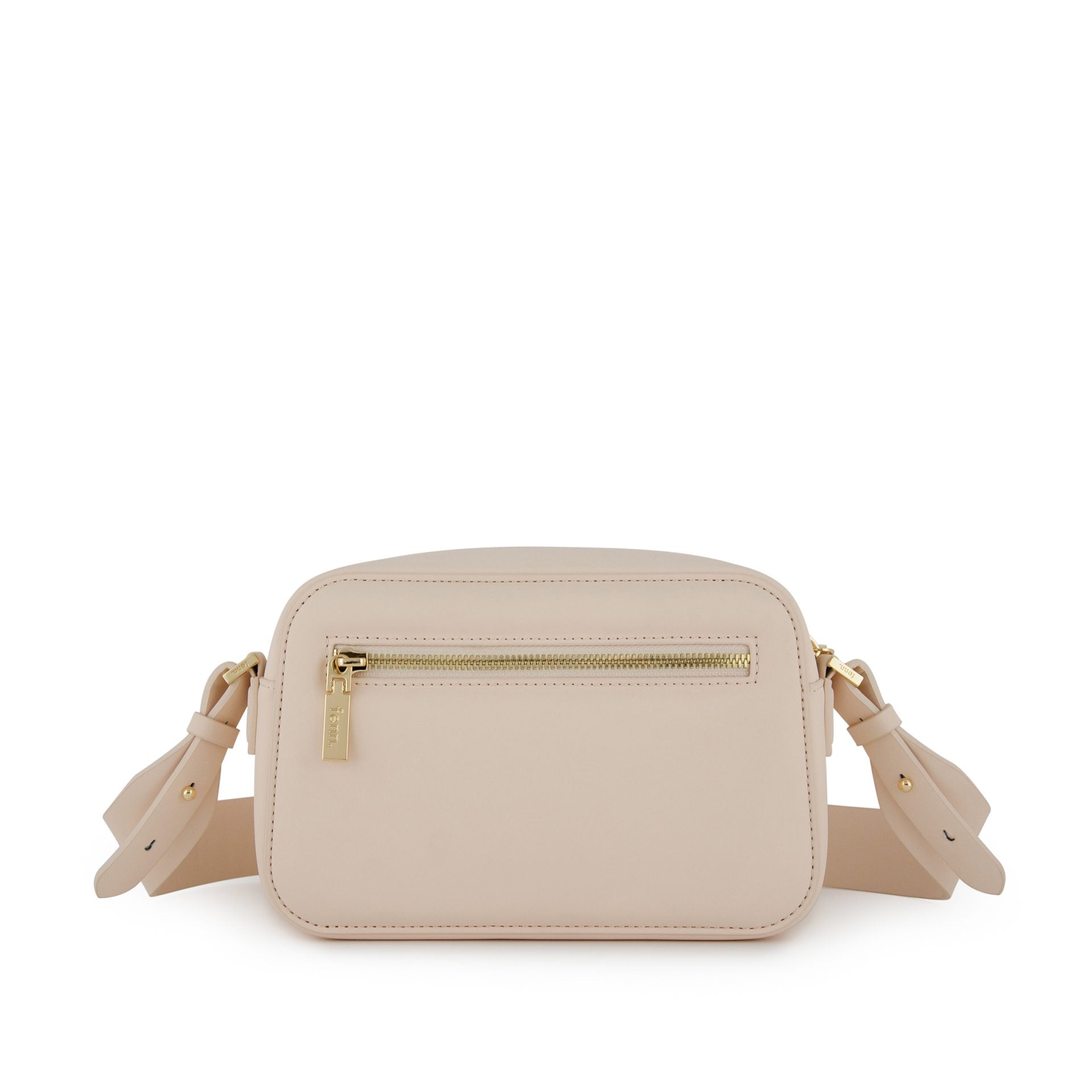 Fenn Crossbody Gold Zip