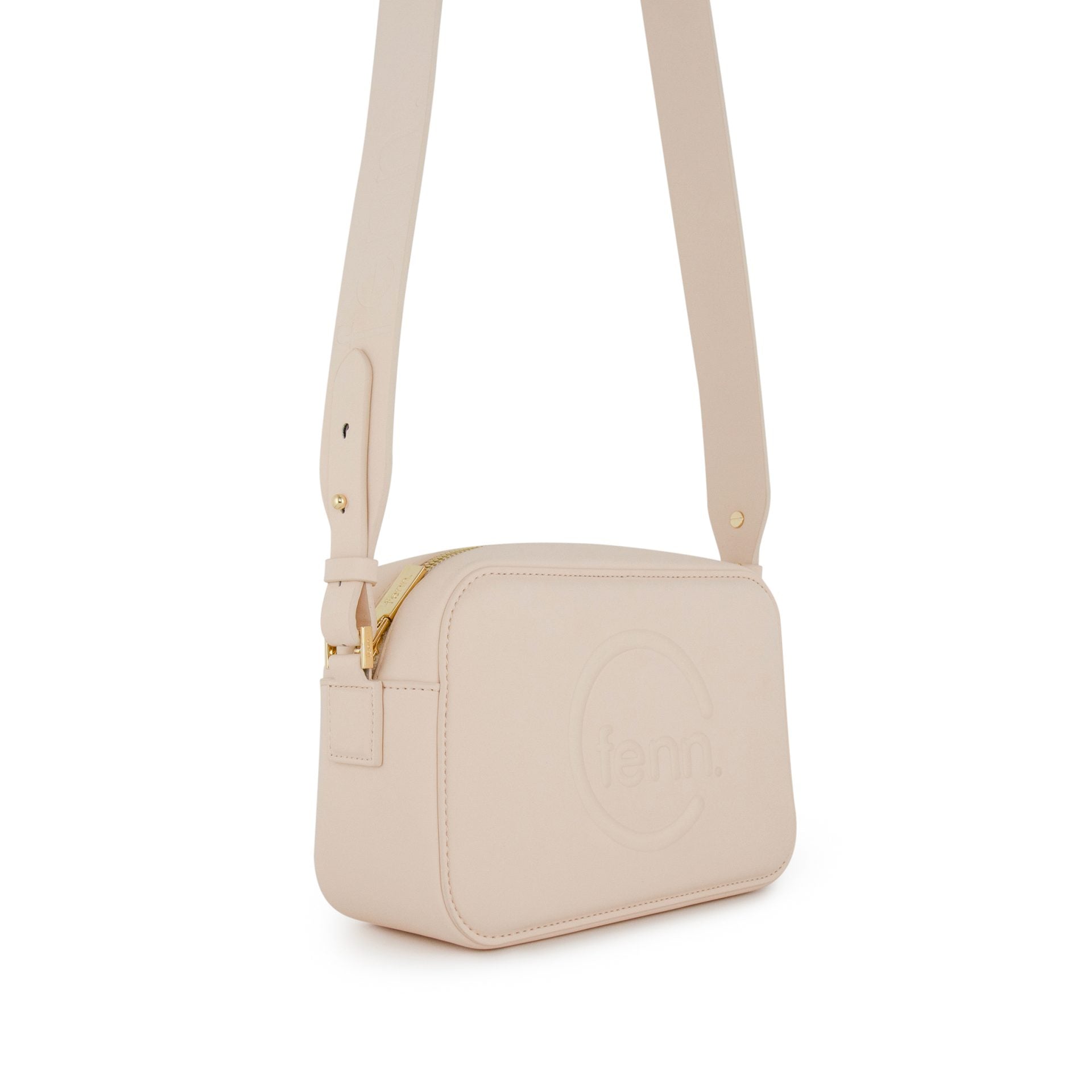 Fenn Crossbody Gold Zip