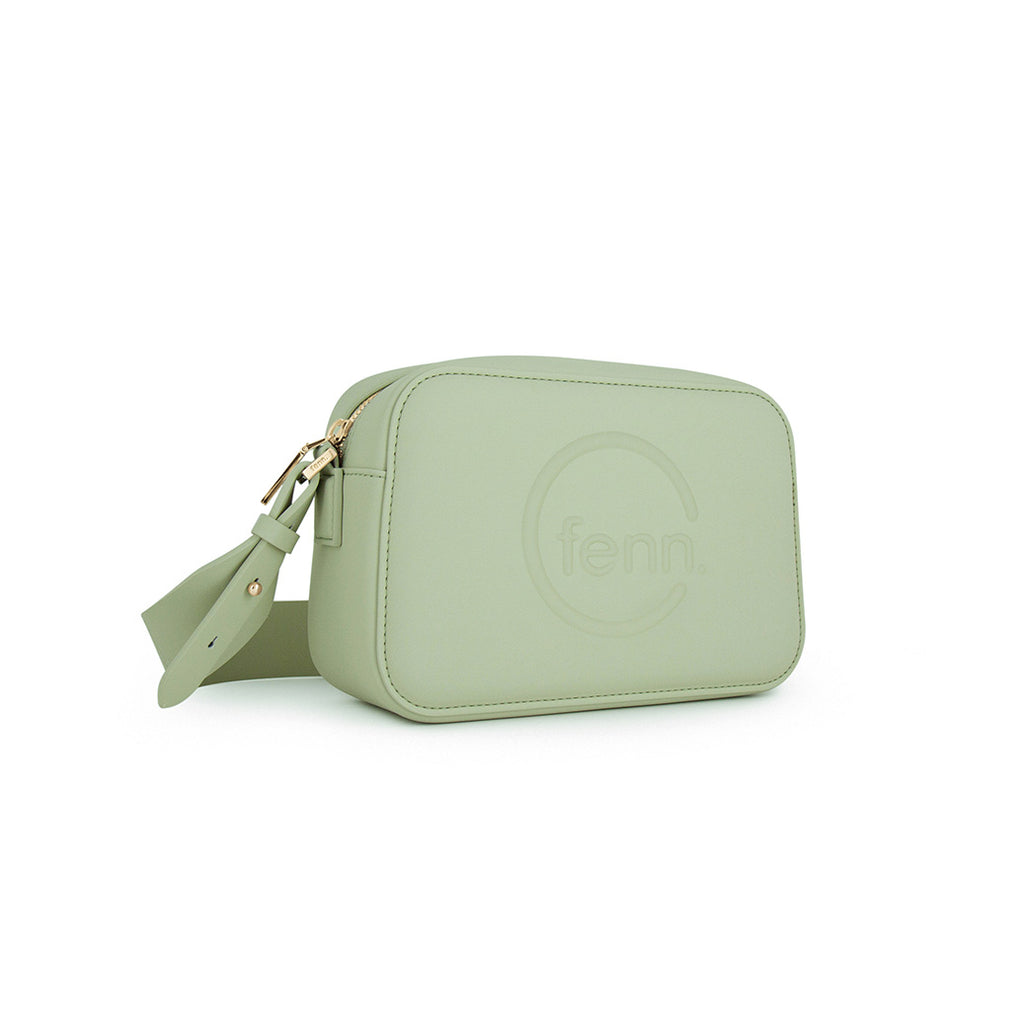 Fenn Crossbody Gold Zip