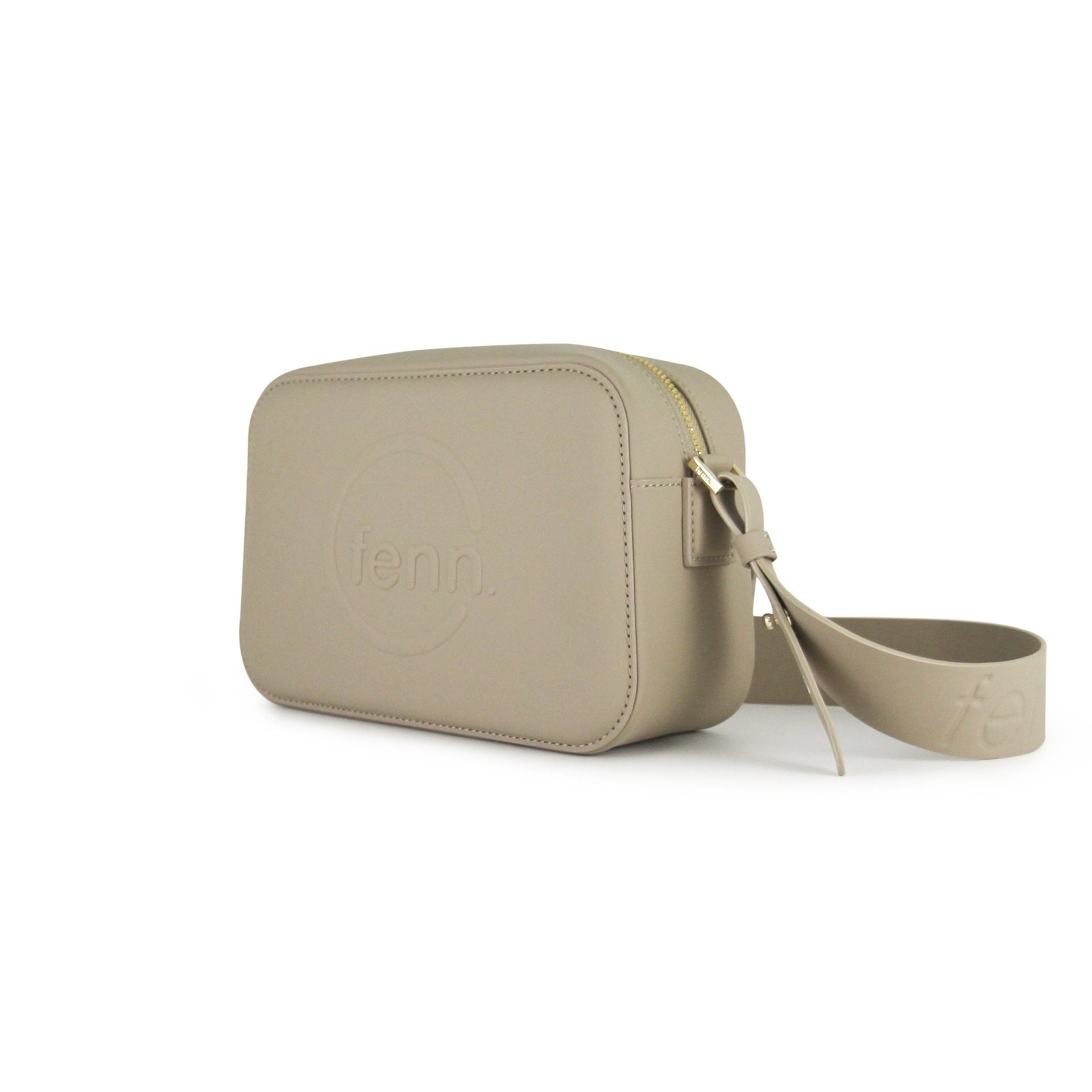 Fenn Crossbody Gold Zip