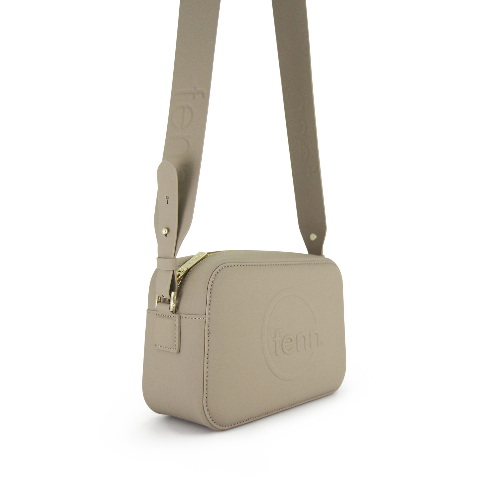 Fenn Crossbody Gold Zip