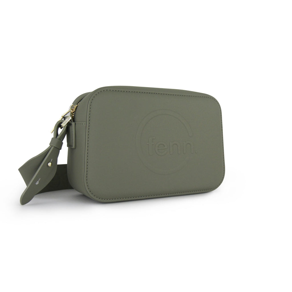 Fenn Crossbody Gold Zip