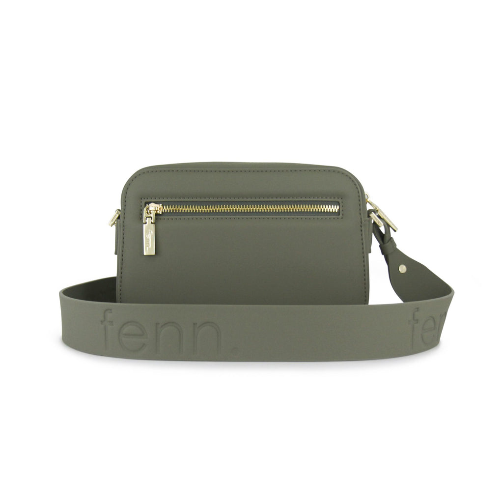 Fenn Crossbody Gold Zip