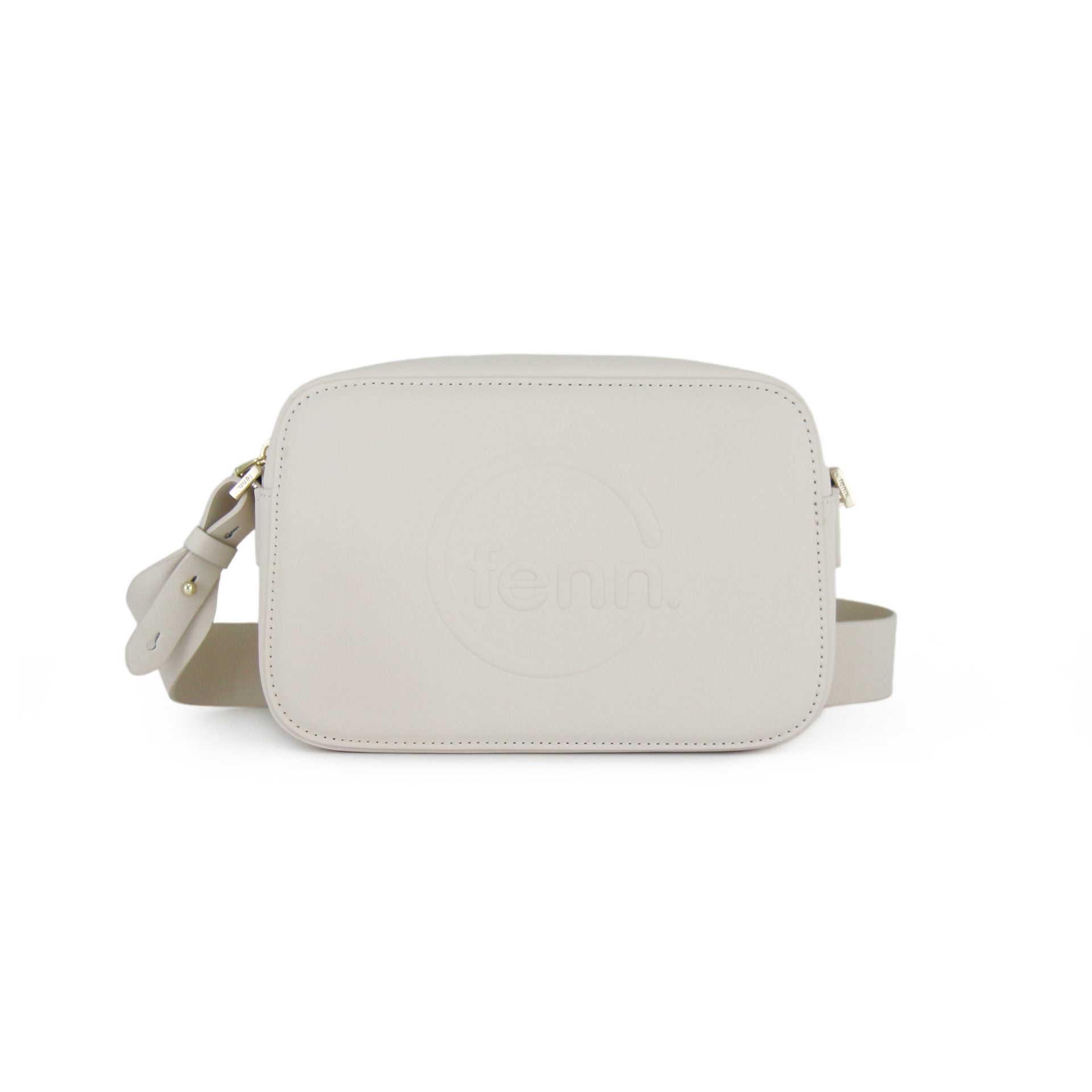 Fenn Crossbody Gold Zip
