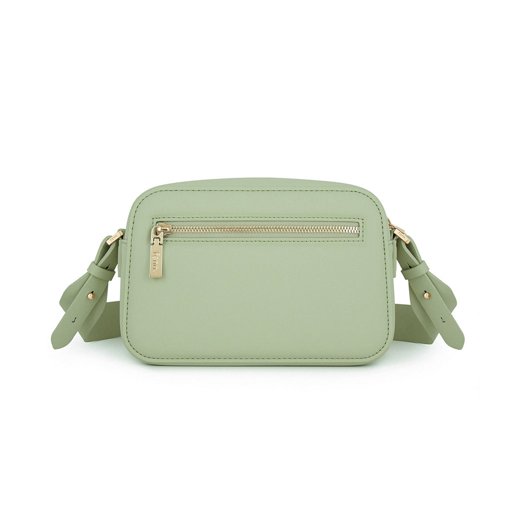 Fenn Crossbody Gold Zip