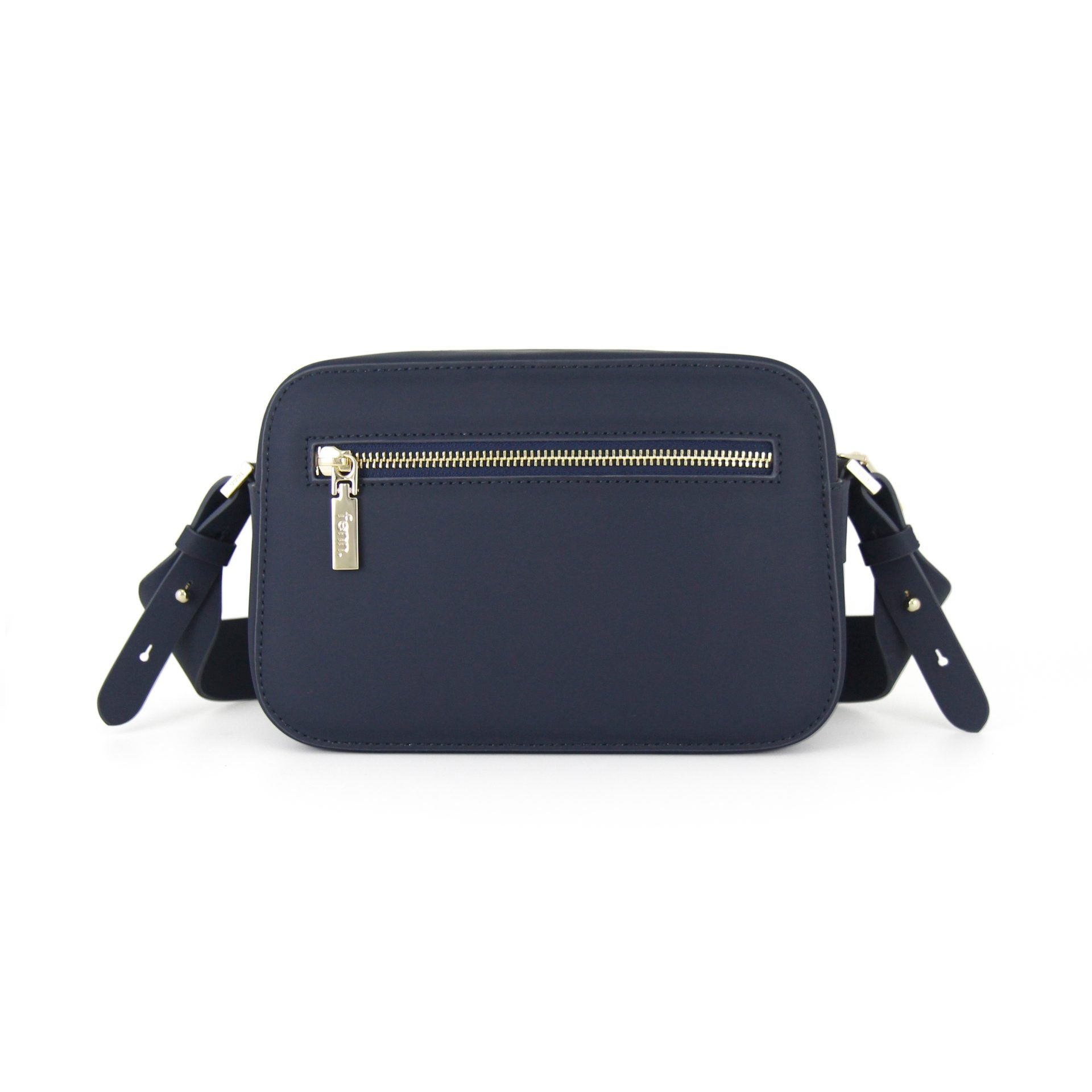 Fenn Crossbody Gold Zip