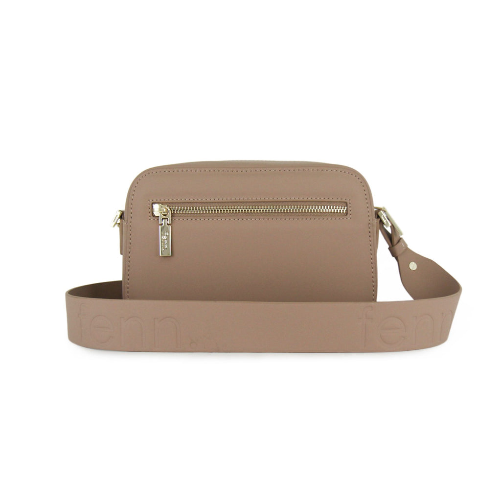 Fenn Crossbody Gold Zip