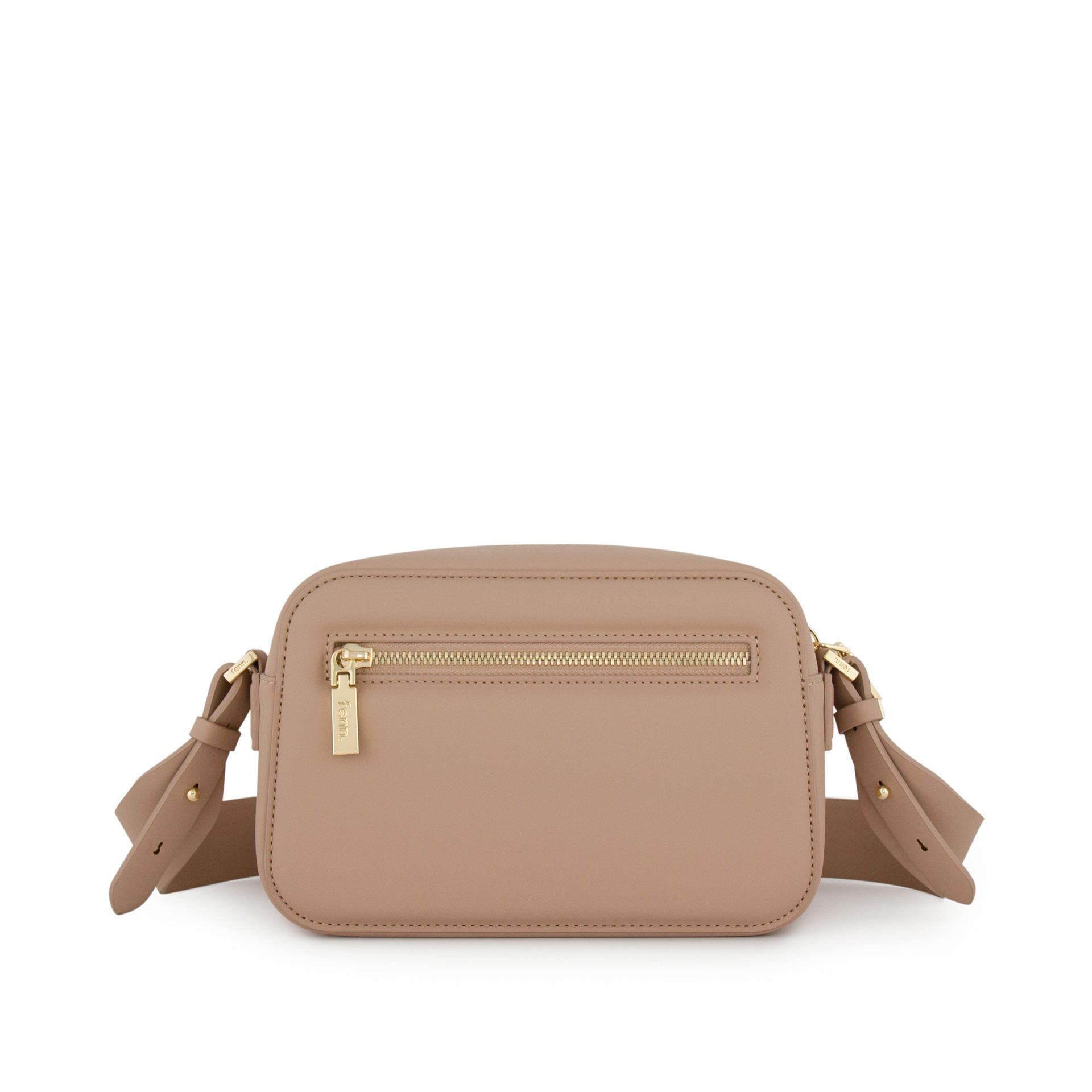 Fenn Crossbody Gold Zip