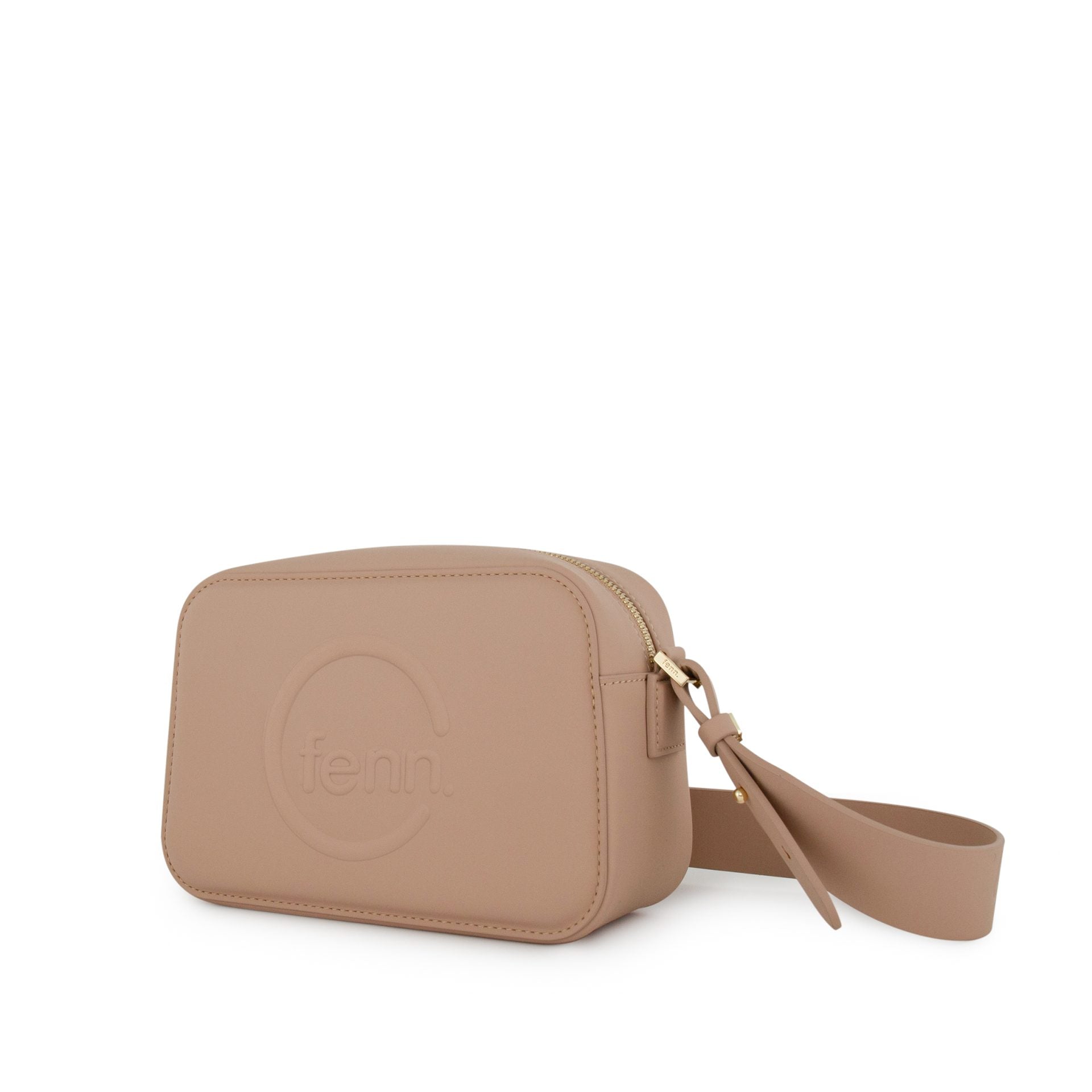 Fenn Crossbody Gold Zip