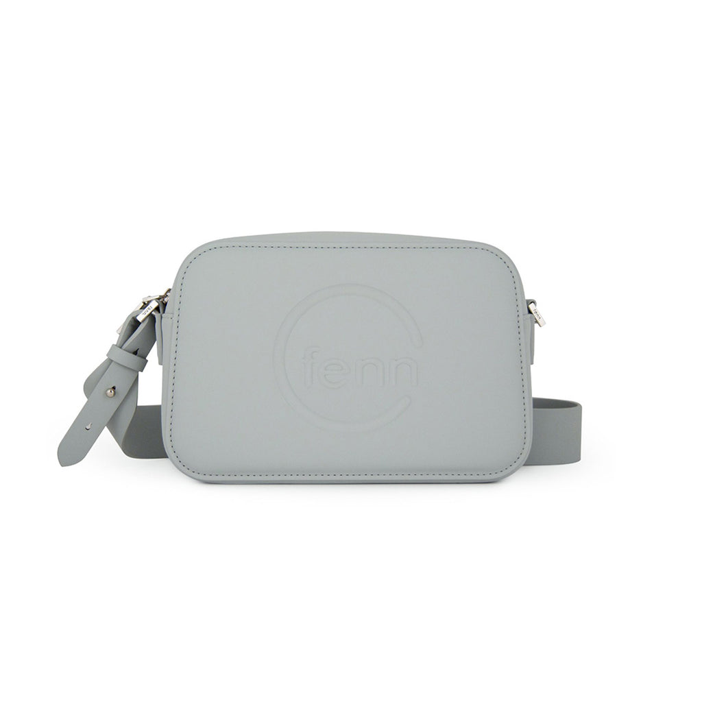 Fenn Crossbody Silver Zip