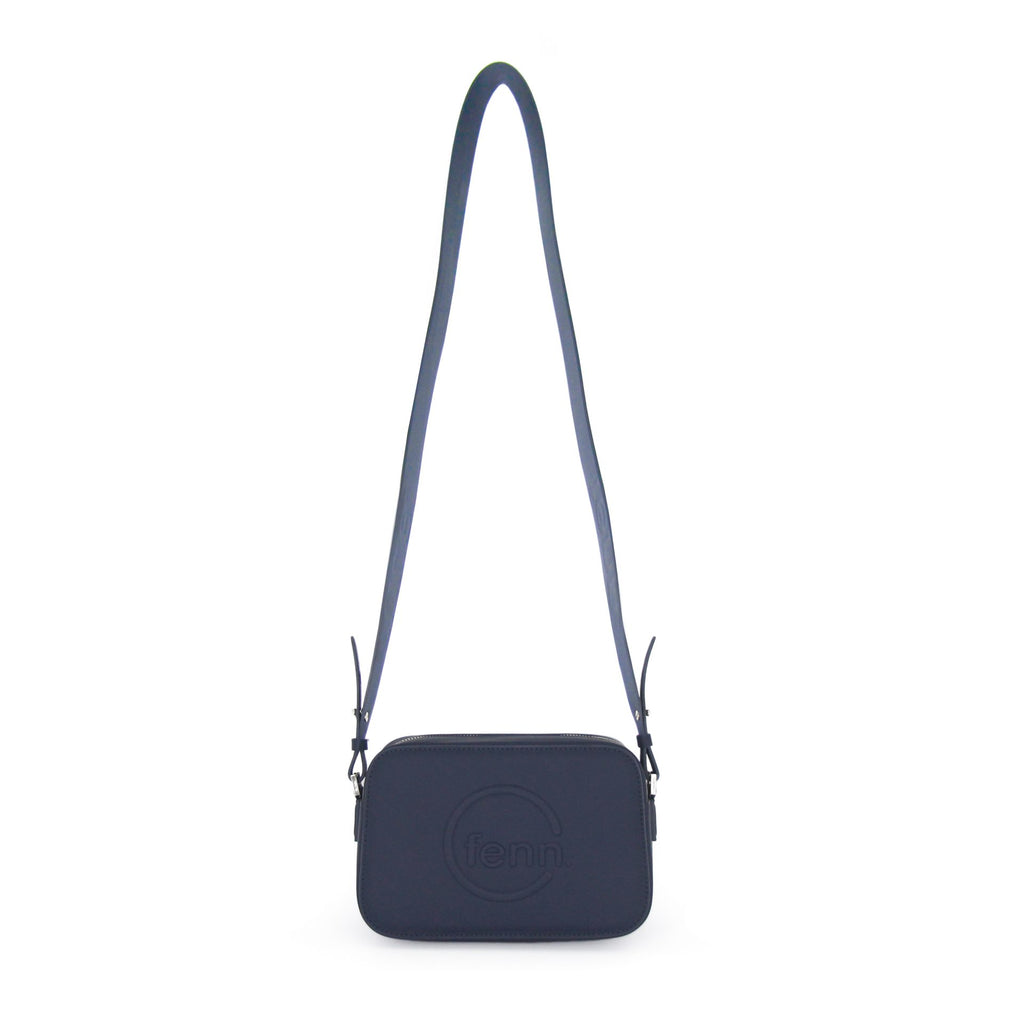 Fenn Crossbody Silver Zip