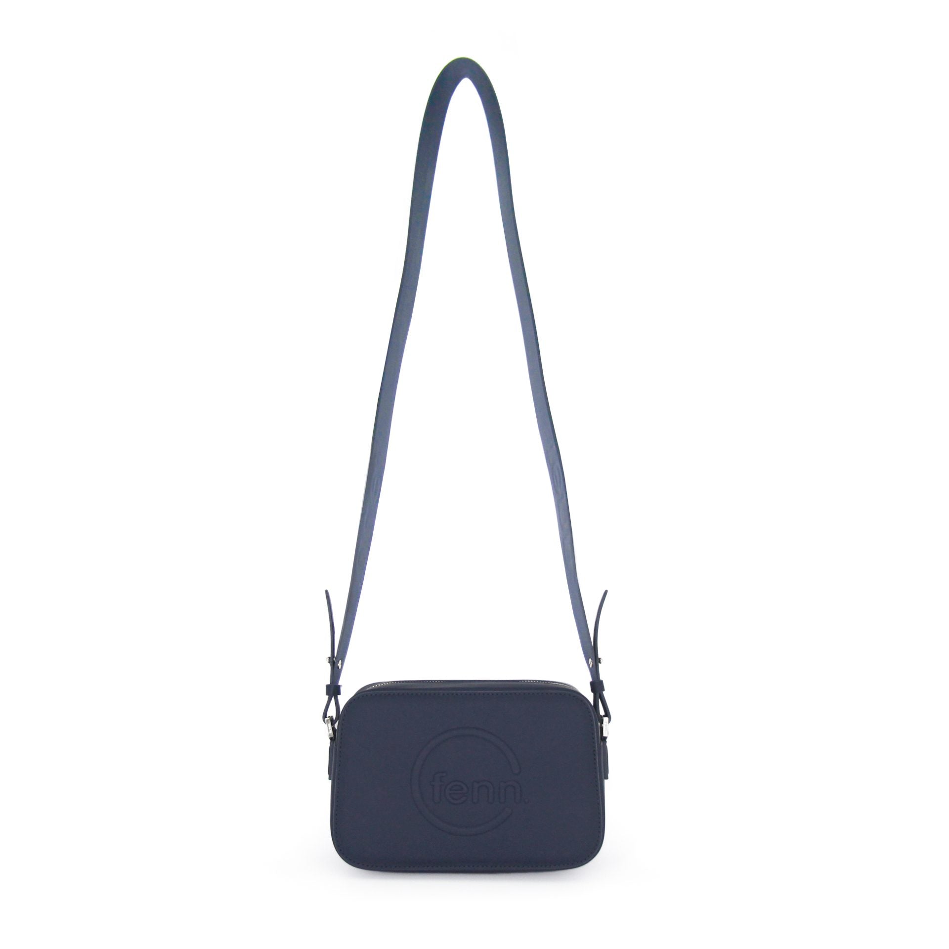 Fenn Crossbody Silver Zip