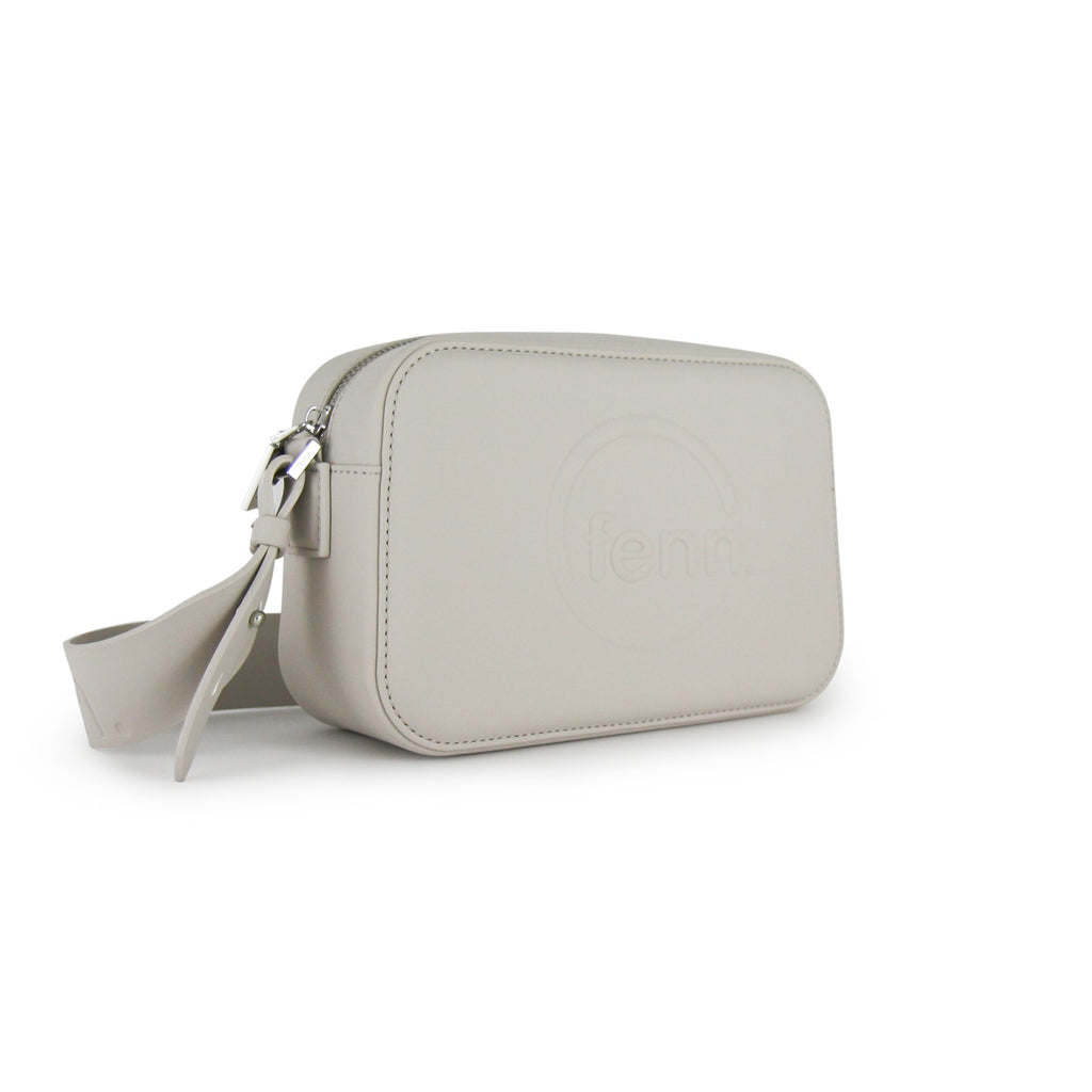 Fenn Crossbody Silver Zip