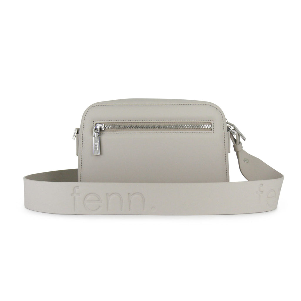 Fenn Crossbody Silver Zip