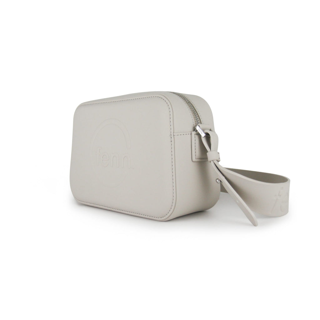 Fenn Crossbody Silver Zip