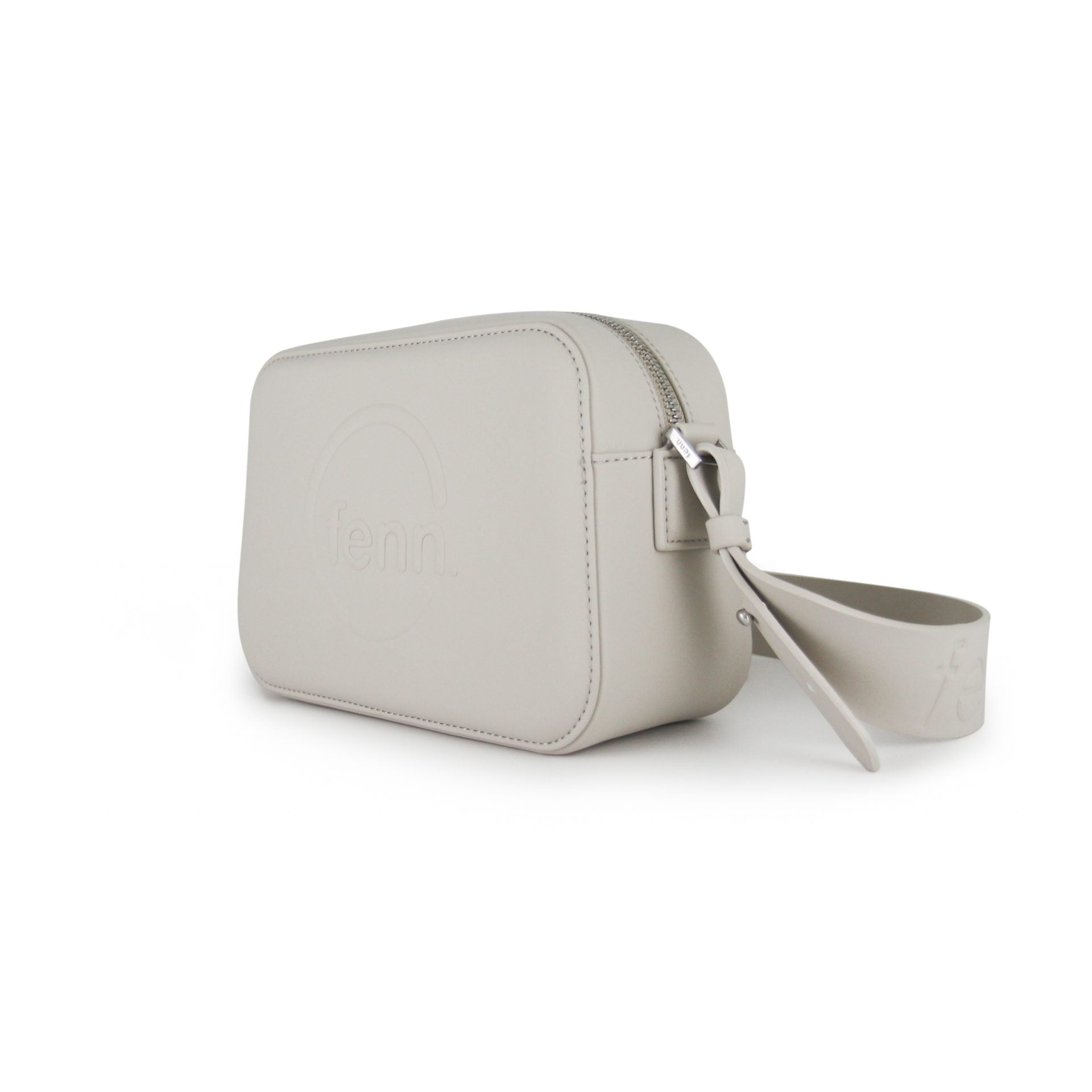 Fenn Crossbody Silver Zip