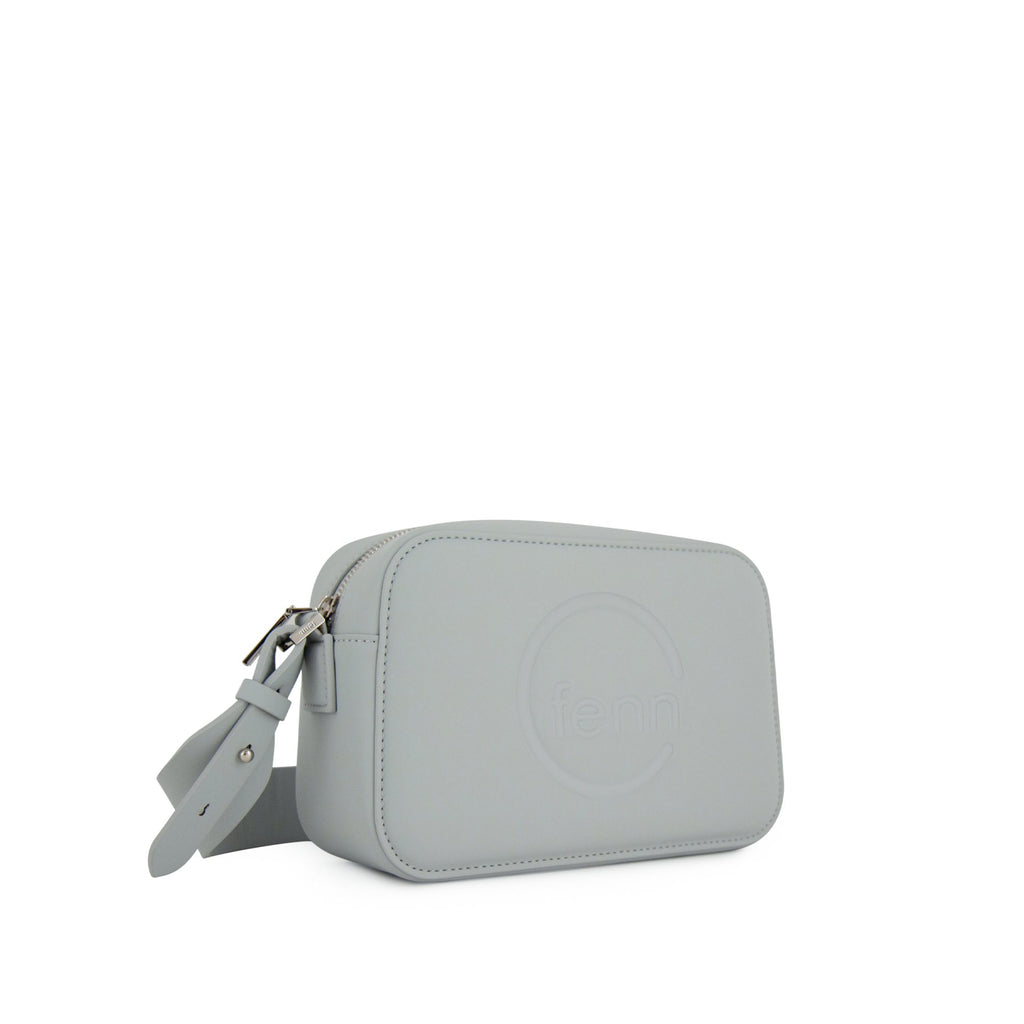 Fenn Crossbody Silver Zip